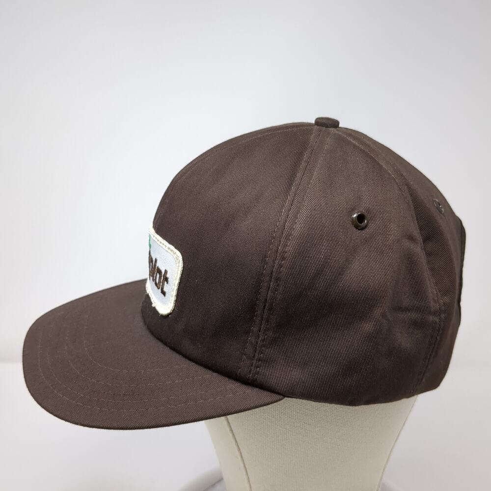 Simplot Patch Snapback Hat Brown One Size Adjusta… - image 3